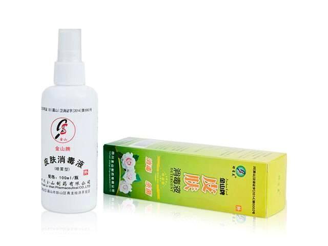 皮肤消毒液-消毒剂-100ml